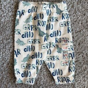 NWT•Baby Boys Printed Terry Knit Joggers | Size 3-6m
